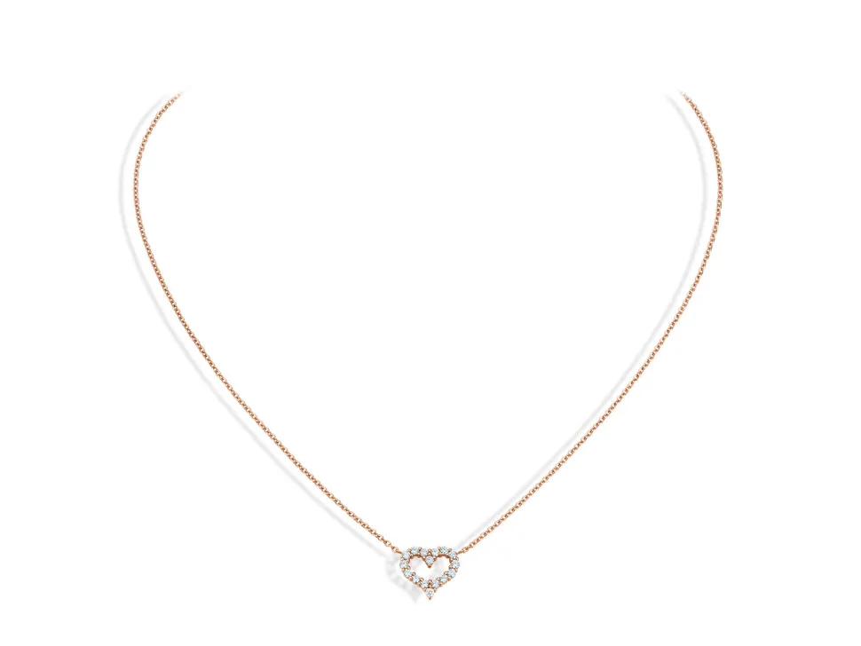 Anhänger Heart Diamonds