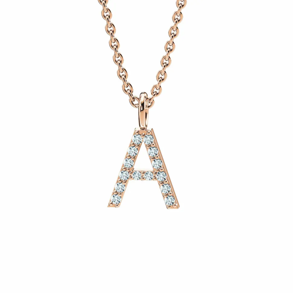 Buchstaben-Anhänger Diamond Letter Petite
