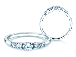 Diamantring 5 Diamonds
