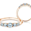 Diamantring 5 Diamonds