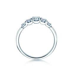 Diamantring 5 Diamonds