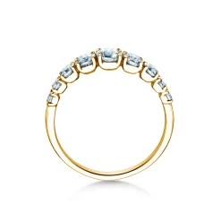 Diamantring 9 Diamonds