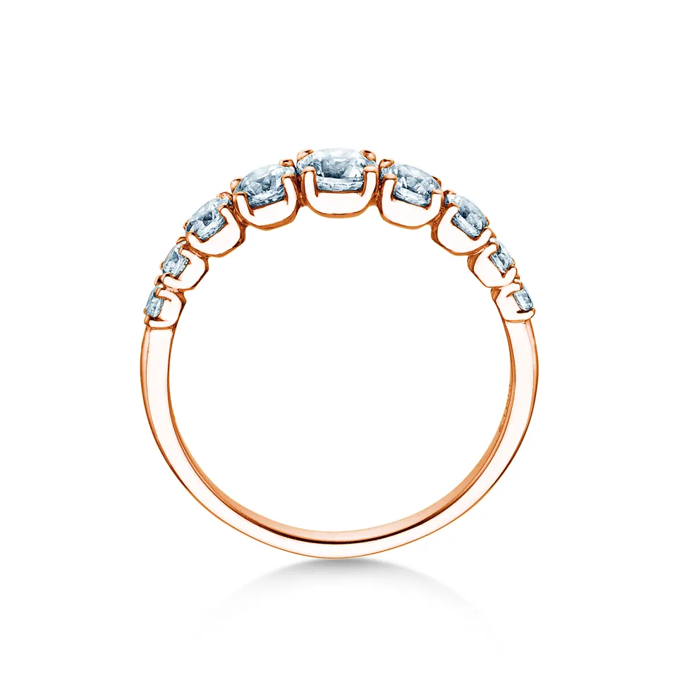 Diamantring 9 Diamonds