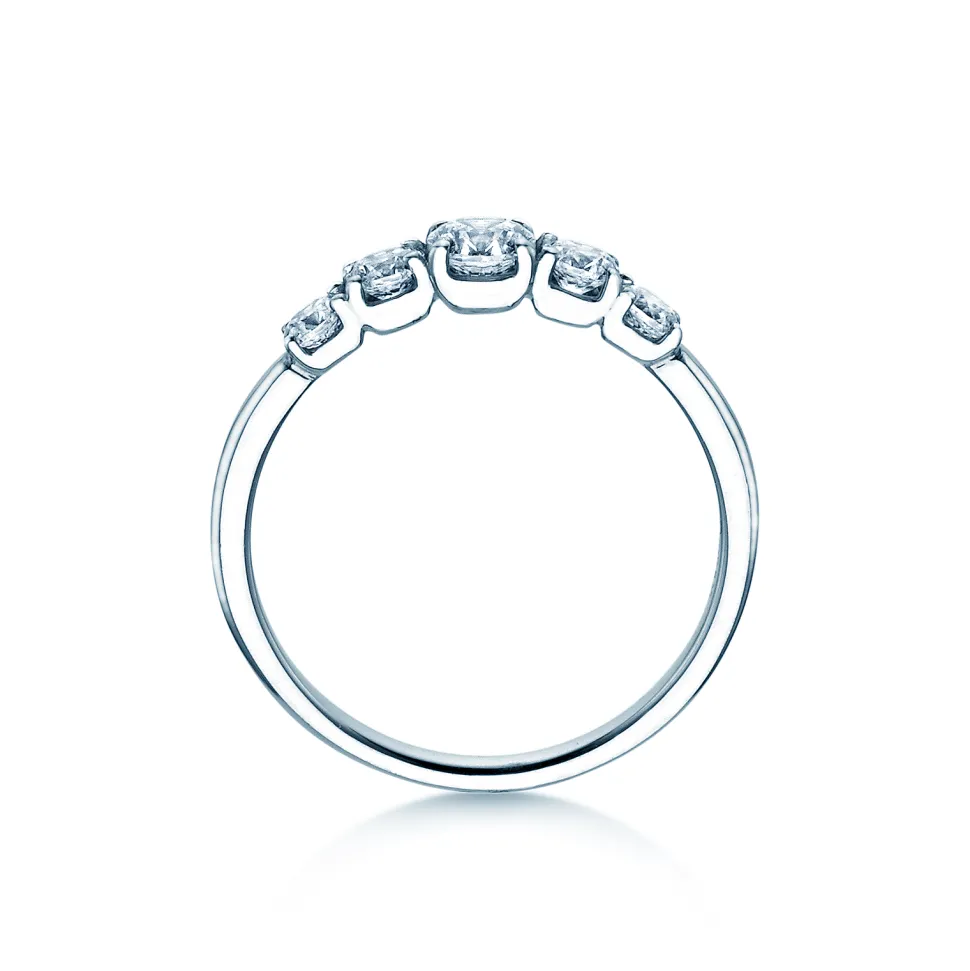 Diamantring 5 Diamonds