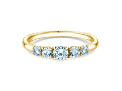 Diamantring 5 Diamonds