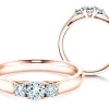 Diamantring 3 Stones
