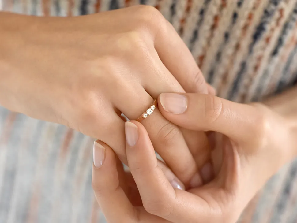 Diamantring 3 Stones