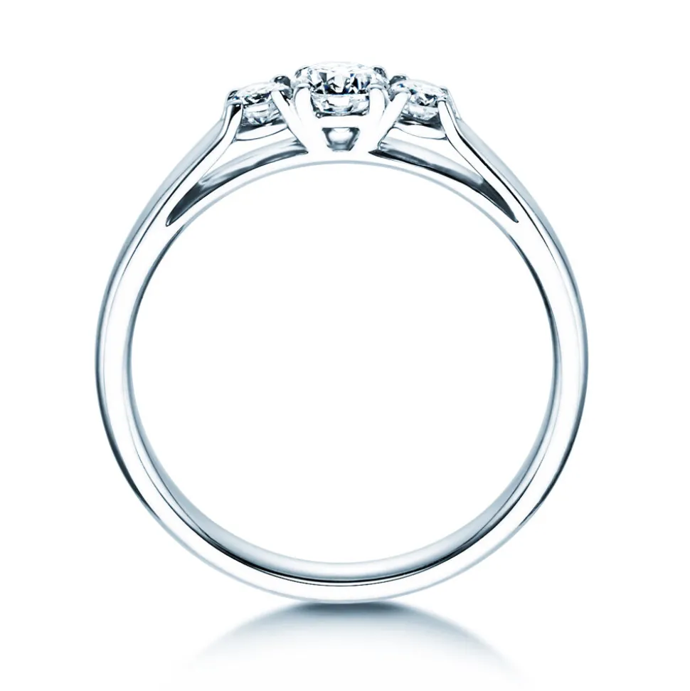 Diamantring 3 Stones mit drei Diamanten