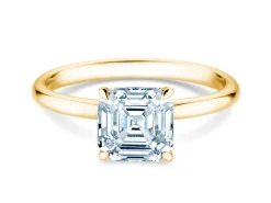 Diamantring Asscher Cut
