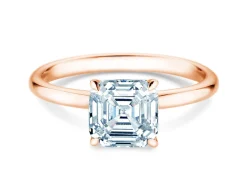 Diamantring Asscher Cut