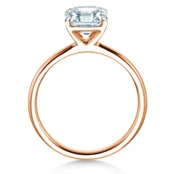 Diamantring Asscher Cut