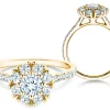 Diamantring Bloom Pavé