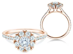 Diamantring Bloom Pavé