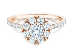 Diamantring Bloom Pavé