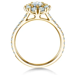 Diamantring Bloom Pavé