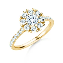 Diamantring Bloom Pavé