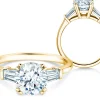 Diamantring Brilliant Tapered Baguette