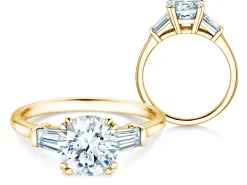 Diamantring Brilliant Tapered Baguette