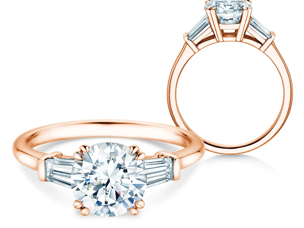 Diamantring Brilliant Tapered Baguette