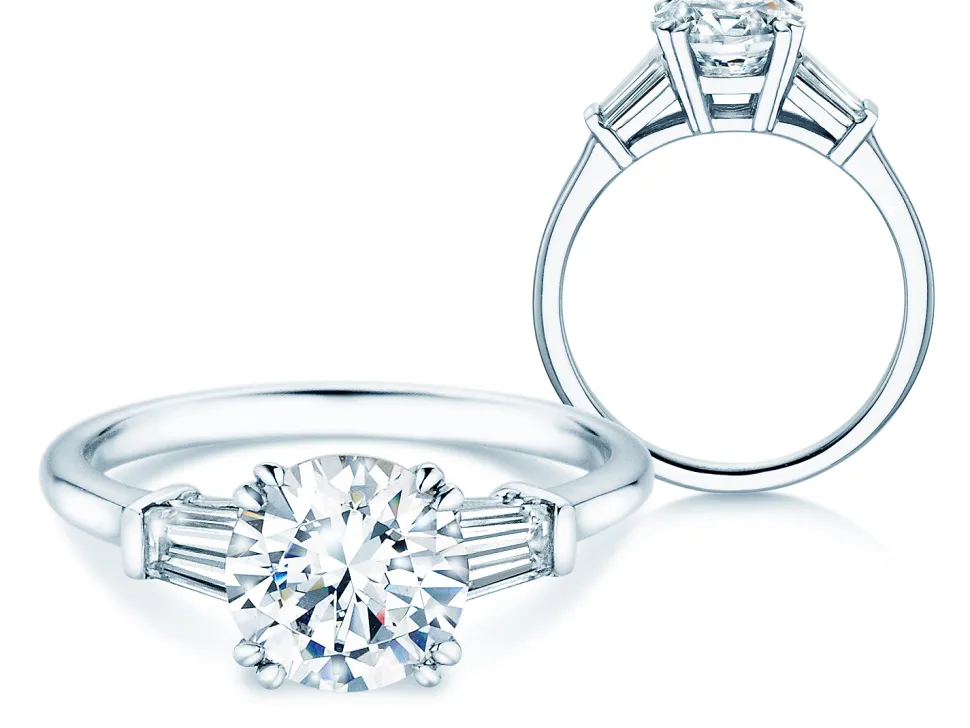 Diamantring Brilliant Tapered Baguette