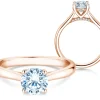Diamantring Classic 4 Hidden Halo