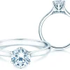 Diamantring Classic 6 Hidden Halo