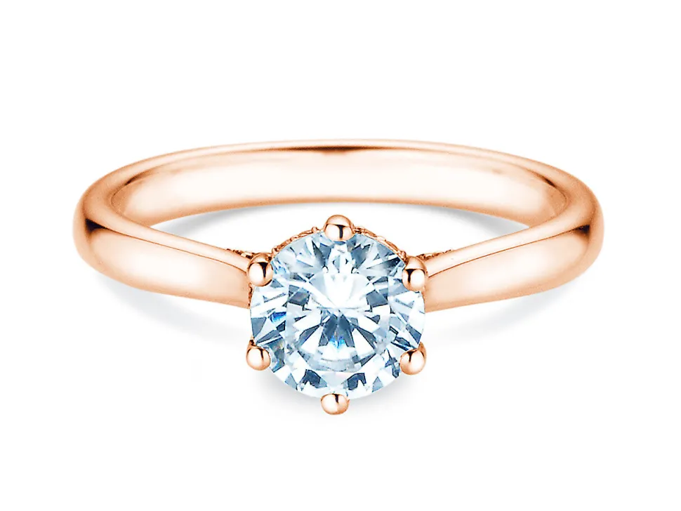 Diamantring Classic 6 Hidden Halo