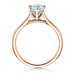 Diamantring Classic 6 Hidden Halo