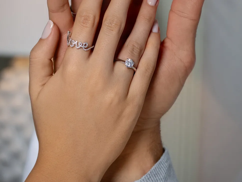 Diamantring Classic 6 Hidden Halo