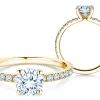 Diamantring Classic 4 Pavé