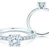 Diamantring Classic 4 Pavé