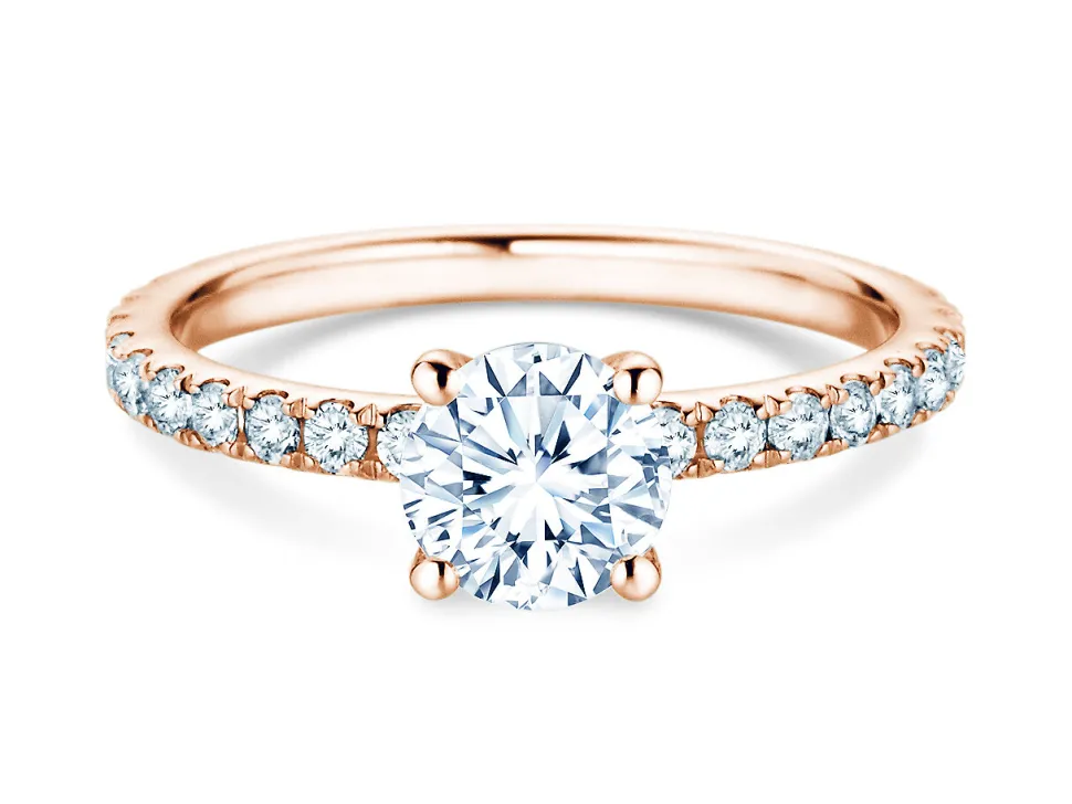 Diamantring Classic 4 Pavé