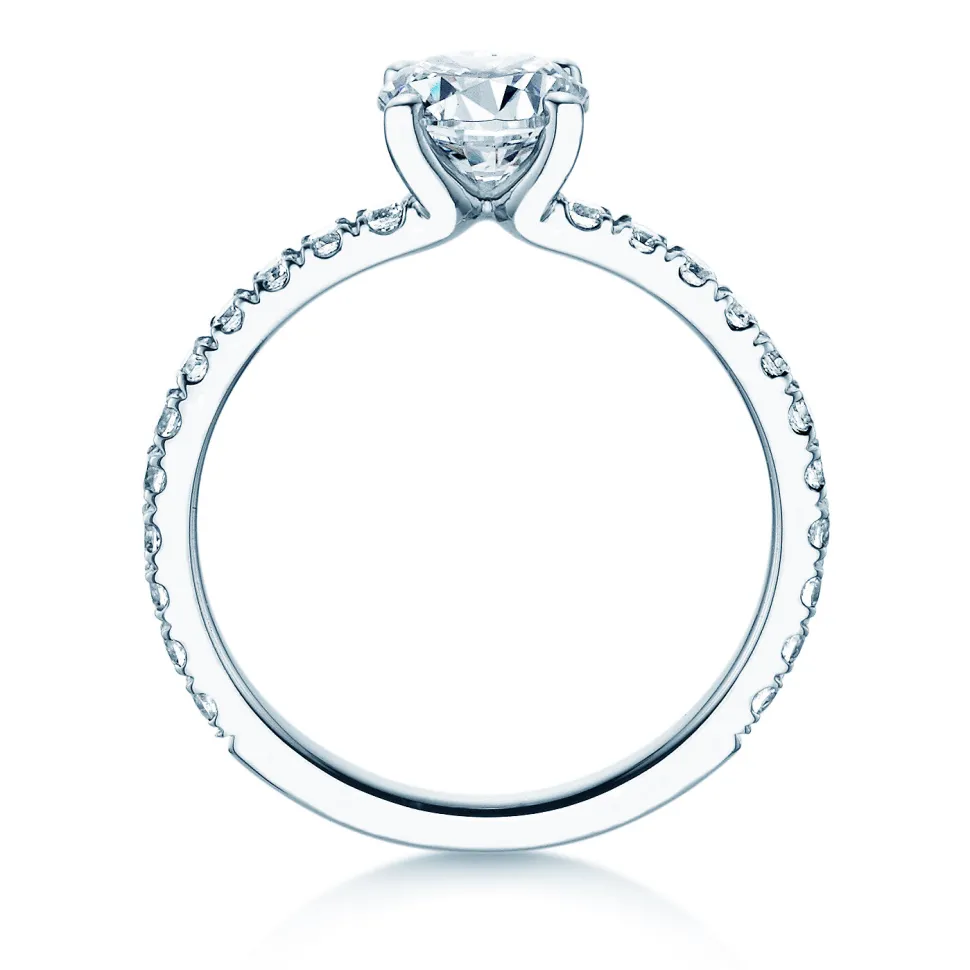 Diamantring Classic 4 Pavé