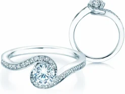Diamantring Crush mit Diamant