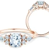 Diamantring Cushion Marquise
