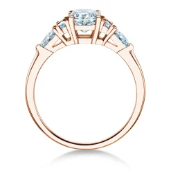 Diamantring Cushion Marquise