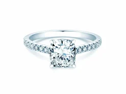 Diamantring Cushion Pavé