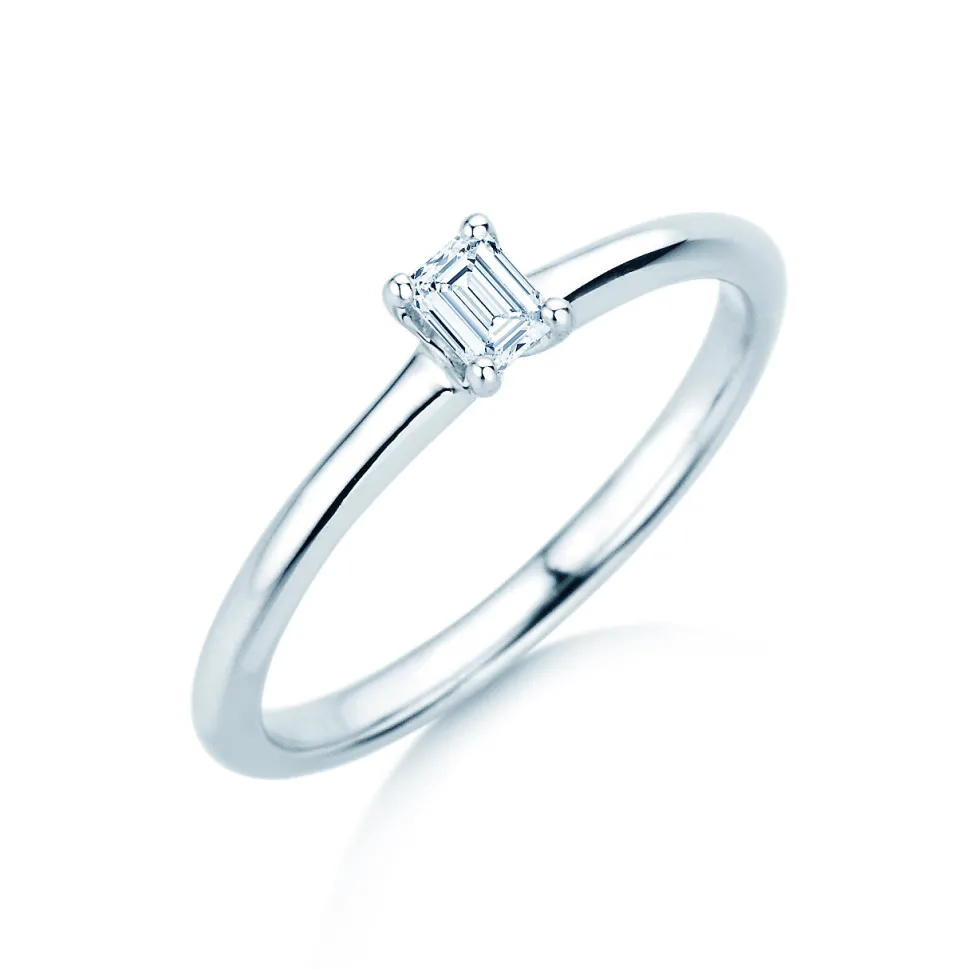 Diamantring Emerald Clean
