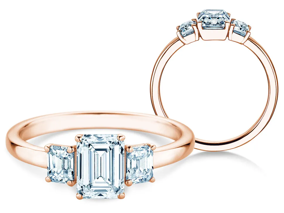 Diamantring Emerald Eden