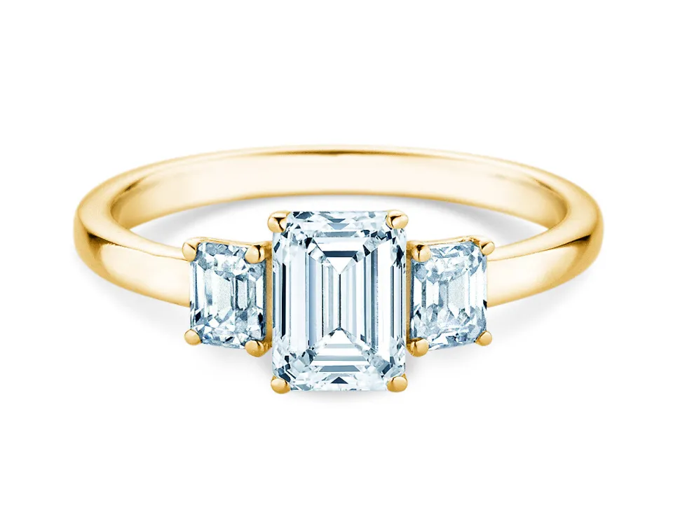 Diamantring Emerald Eden