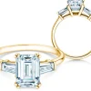 Diamantring Emerald Tapered Baguette