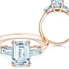 Diamantring Emerald Tapered Baguette