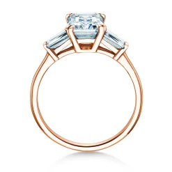 Diamantring Emerald Tapered Baguette