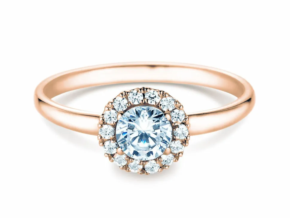 Diamantring Flower
