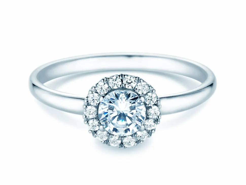 Diamantring Flower