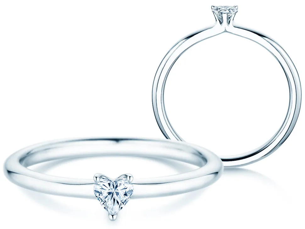 Diamantring Heart Clean