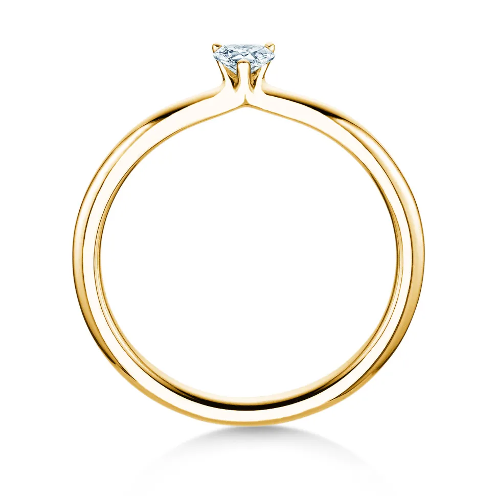 Diamantring Heart Clean