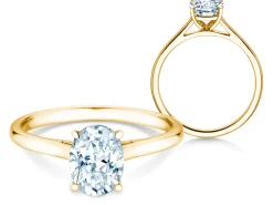 diamantring Oval Cut