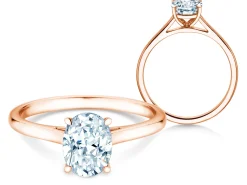 diamantring Oval Cut