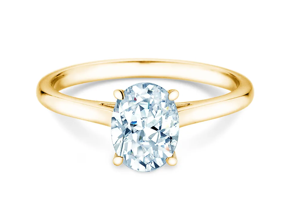 diamantring Oval Cut